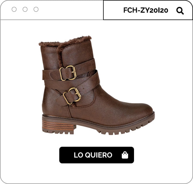 BOTINES FOOTLOOSE MUJERES FCH-ZY20I20 MARRON