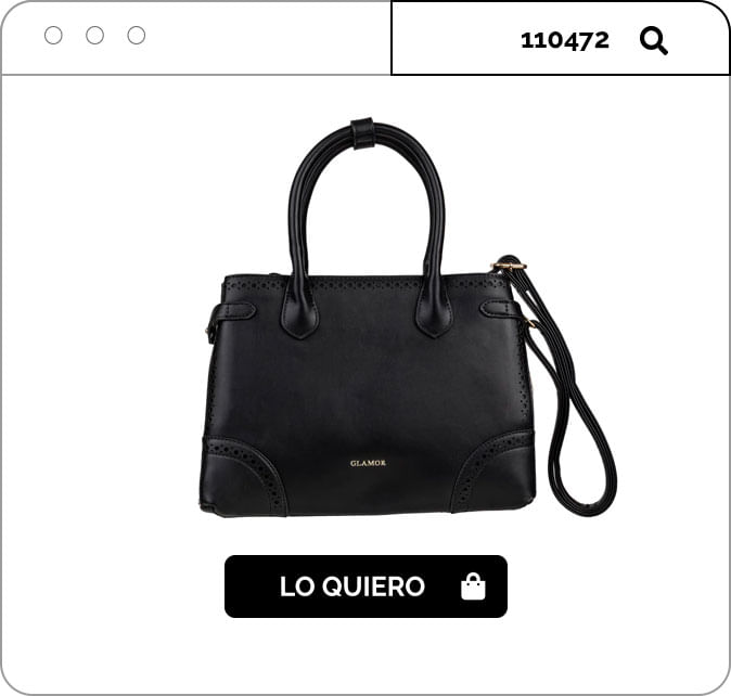CARTERA MIO STYLE MUJERES 110472 NEGRO