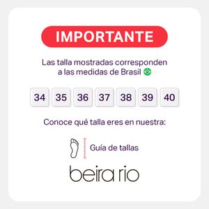 Sandalias Beira Rio Mujeres 8406.1000.9569