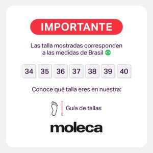Alpargatas Casuales Moleca Mujeres 5696.300.5881