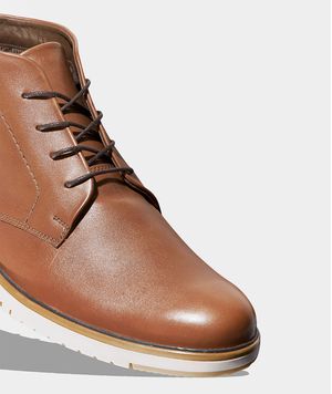 Botines Renzo Renzini Hombres Rcf-020 Ricket Cuero