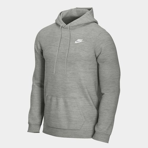 Polera Nike Hombres Cz7857-063 Club Hoodie Po Ft Textil