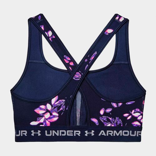 Top Under Armour Mujeres 1361042-410 Crossback Mid Textil