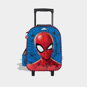 Maleta Escolar Artesco Pre Escolar Ar16380114 Spiderman Microfibra
