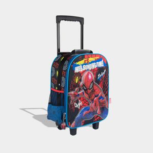 Maleta Escolar Artesco Pre Escolar Ar16380120 Spiderman Microfibra