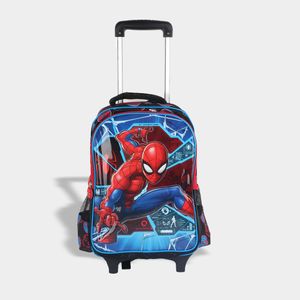 Mochirueda Escolar Artesco Pre Escolar Ar16380139 Spiderman Microfibra