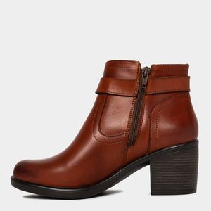 Botines Top Model Mujeres Tbk-011 Cuero