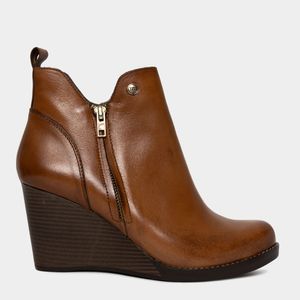 Botines Casuales Top Model Mujeres Tms-002 Esmi Cuero