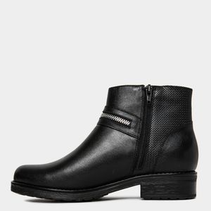 Botines Casuales Top Model Mujeres Tms-003 Joali Cuero