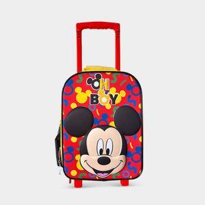 Maleta Escolar Artesco Infante Ar16380415 Mickey Mouse Textil
