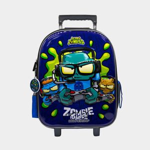 Maleta Escolar Childrens Club Pre Escolar 6Uzo2000002 Ultra Zombies Textil