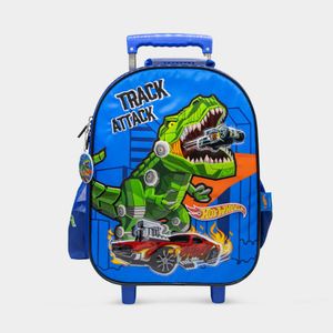 Maleta Escolar Childrens Club Pre Escolar 6Htw2000016 Hot Wheels Textil