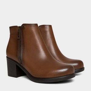 Botines Casuales Top Model Mujeres Tms-006 Adri Cuero