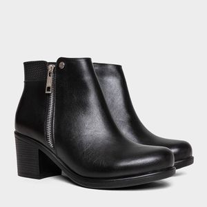 Botines Casuales Top Model Mujeres Tms-006 Adri Cuero