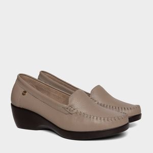 Mocasines Casuales Top Model Mujeres Tlk-003 Camelia Cuero