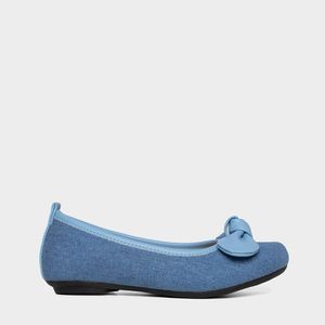 Ballerinas Casuales Footloose Pre Escolar Fn-080 Kylie Textil