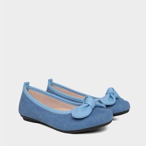 Ballerinas Casuales Footloose Pre Escolar Fn-080 Kylie Textil