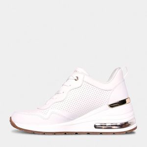 Zapatillas Urbanas Skechers Mujeres 155399-Wht Million Air-Hotter Air