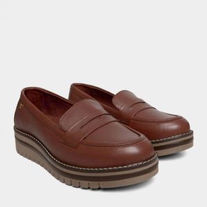 Mocasines Casuales Top Model Mujeres Tmo-N0013 Cuero