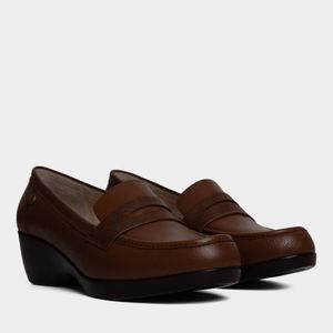 Mocasines Casuales Top Model Mujeres Tmo-N0021 Cuero