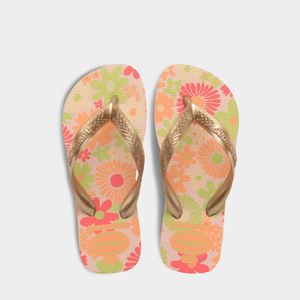 Sandalias Playeras Havaianas Pre Escolares 4000052-0076 Kids Flores