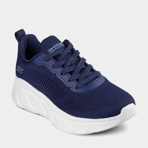 Zapatillas Urbanas Skechers Mujeres 117385-Nvy Bobs B Flex Hi