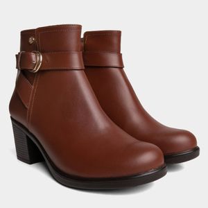 Botines Casuales Top Model Mujeres Tmo-Bk0035 Cuero
