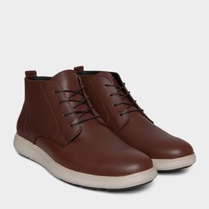 Botines Casuales Renzo Renzini Hombres Rcf-071  Cuero