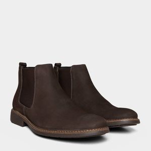 Botines Renzo Renzini Hombres Rcf-035 Cuero