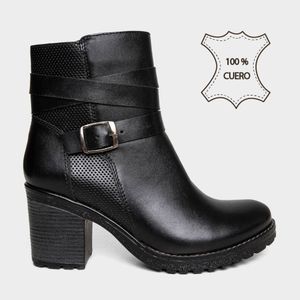 Botines Casuales Top Model Mujeres Td-023 Ornela Cuero