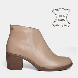 Botines Casuales Top Model Mujeres Tmo-Bk0020 Cuero