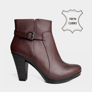Botines Casuales Top Model Mujeres Tmo-Bk0026 Cuero