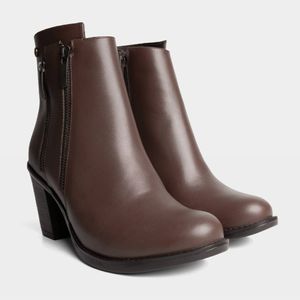 Botines Top Model Mujeres Tmo-Bk0041 Cuero