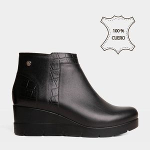 Botines Casuales Top Model Mujeres Tmo-Mh0023 Cuero