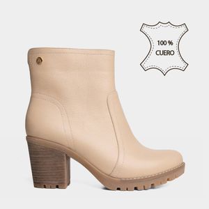 Botines Casuales Top Model Mujeres Tmo-Mh0028 Cuero