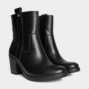 Botines Casuales Top Model Mujeres Tmo-Mh0044 Cuero