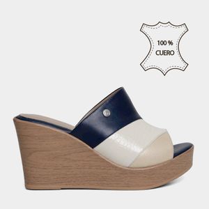 Sandalias Casuales Top Model Mujeres Tmo-N0008 Cuero