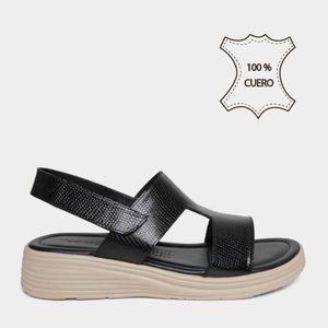Sandalias Casuales Top Model Mujeres Tmo-N0017 Cuero