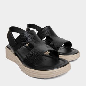 Sandalias Casuales Top Model Mujeres Tmo-N0017 Cuero
