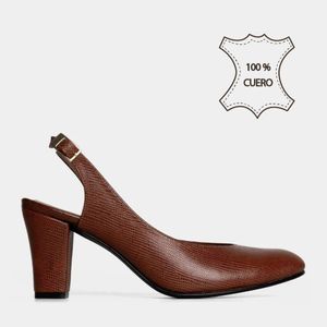 Zapatos De Vestir Top Model Mujeres Tmo-N0028 Cuero