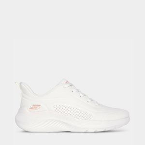 Zapatillas Urbanas Skechers Mujeres 117485-Wht Bobs Squad Waves