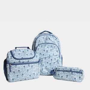Pack Escolar R18 Junior Celeste/Azul